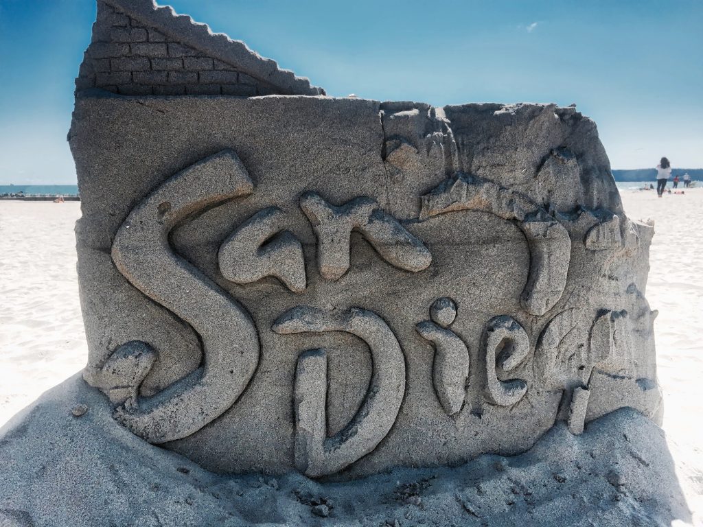 San Diego sand castle
